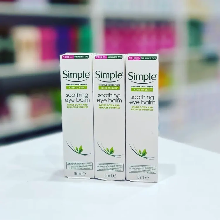 کرم دور چشم سیمپل مدل Soothing Eye Balm حجم 15 میلی لیتر