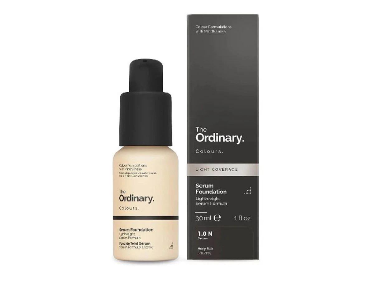کرم پودر سرمی اوردینری The Ordinary coverage foundation 1.0 N